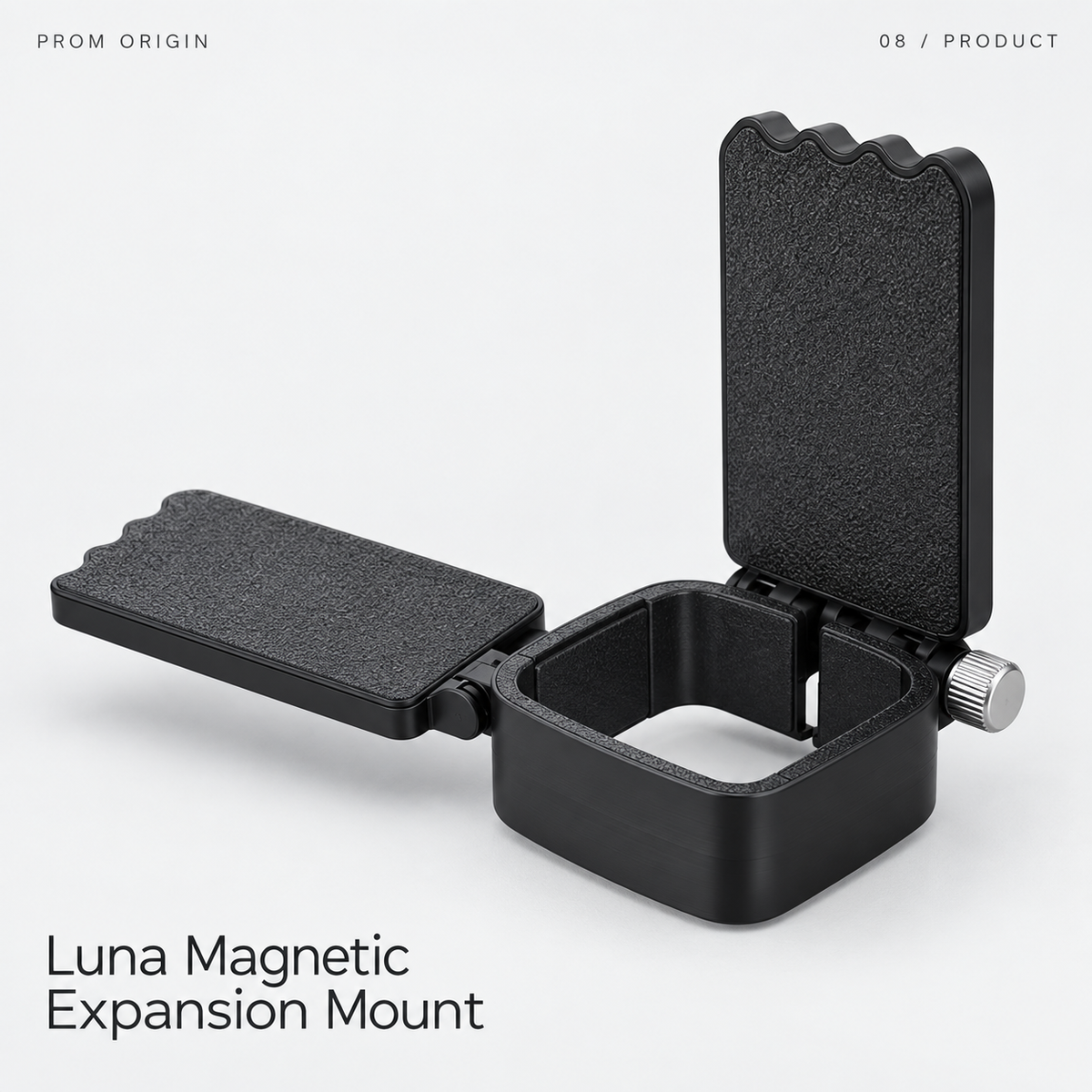 Luna Magnetic Expansion Mount with folding magnetic wings